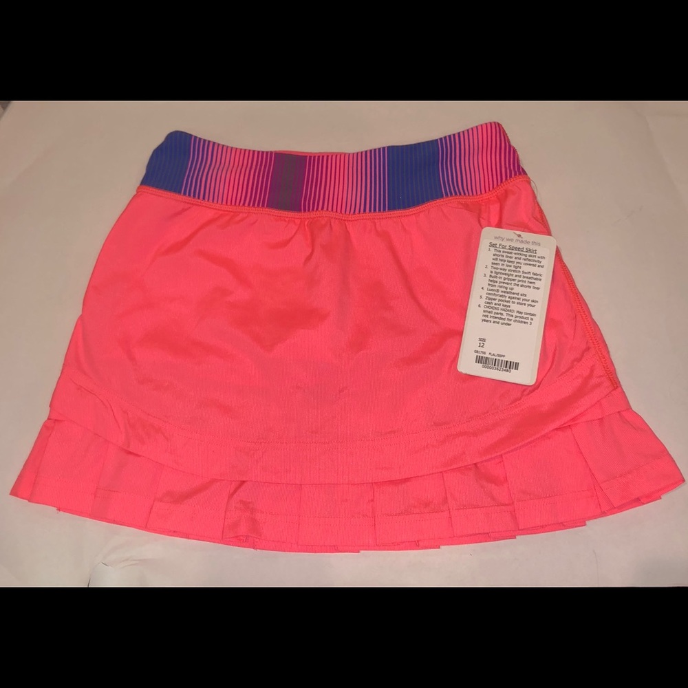 Ivivva Set for Speed Tennis skirt size:12